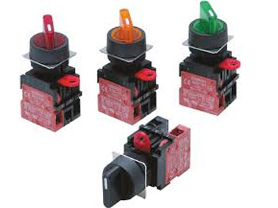 Knob-type Selector Switch (Cylindrical 22/25-dia.)